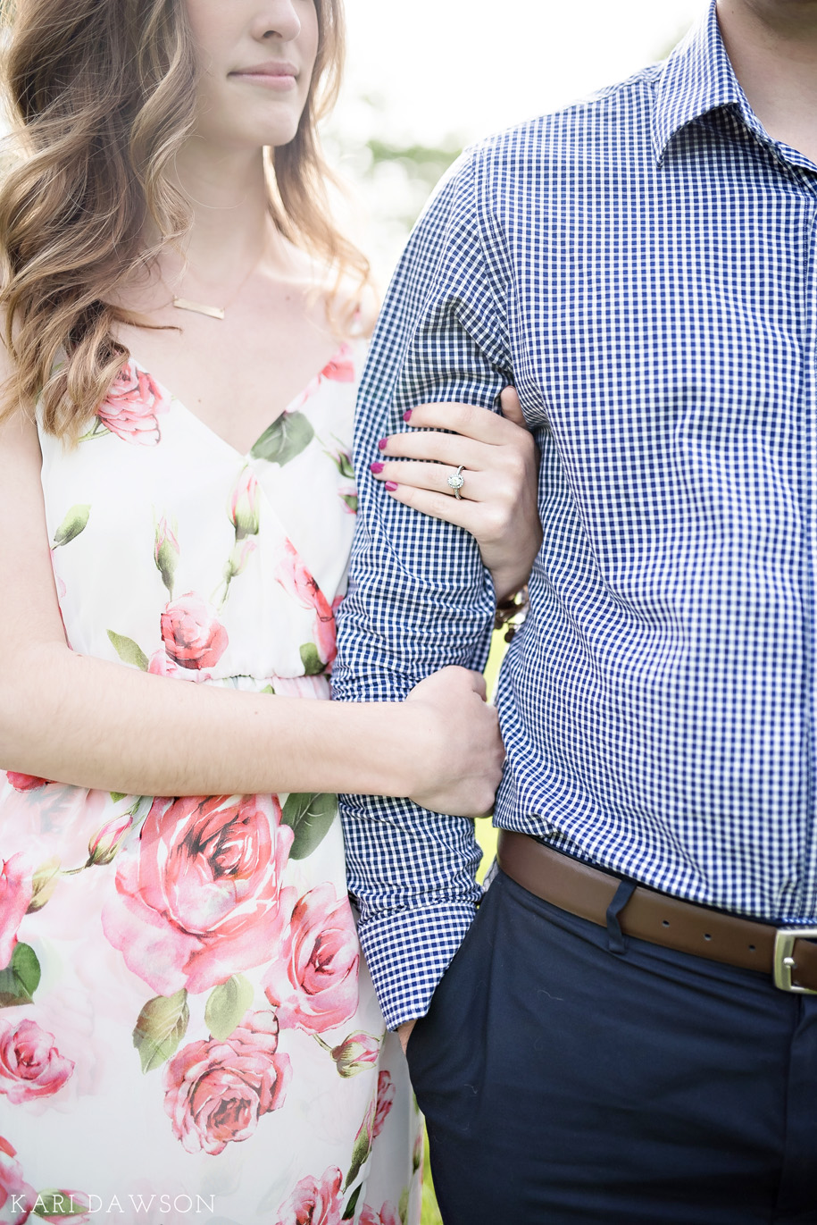 metro detroit engagement session