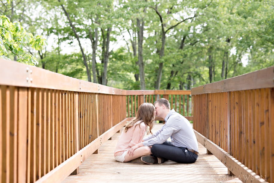 metro detroit engagement session