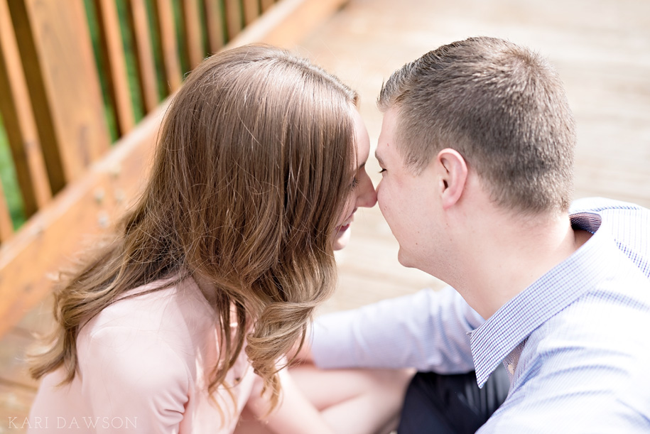 metro detroit engagement session