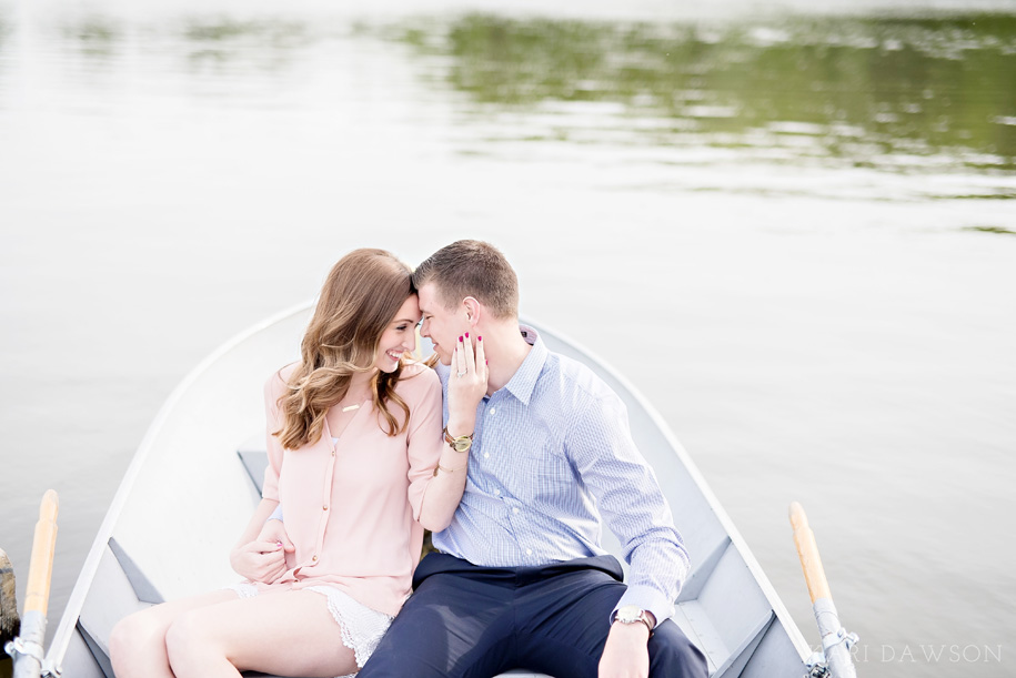 metro detroit engagement session