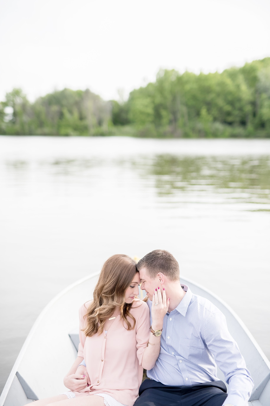 metro detroit engagement session