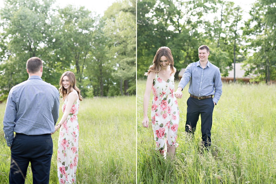 metro detroit engagement session