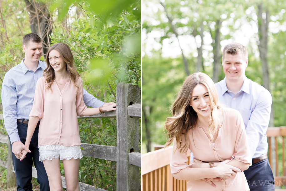 metro detroit engagement session