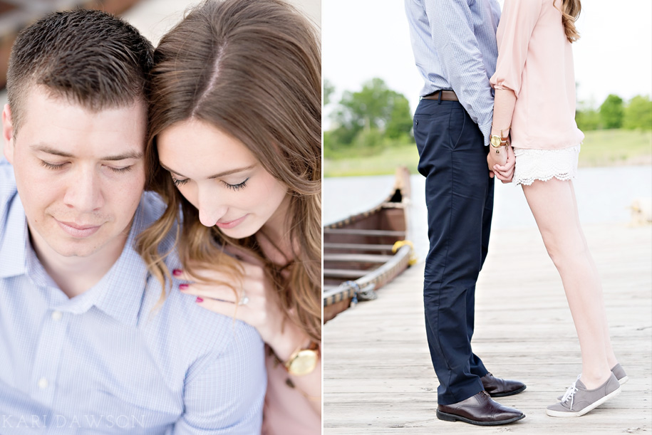 metro detroit engagement session