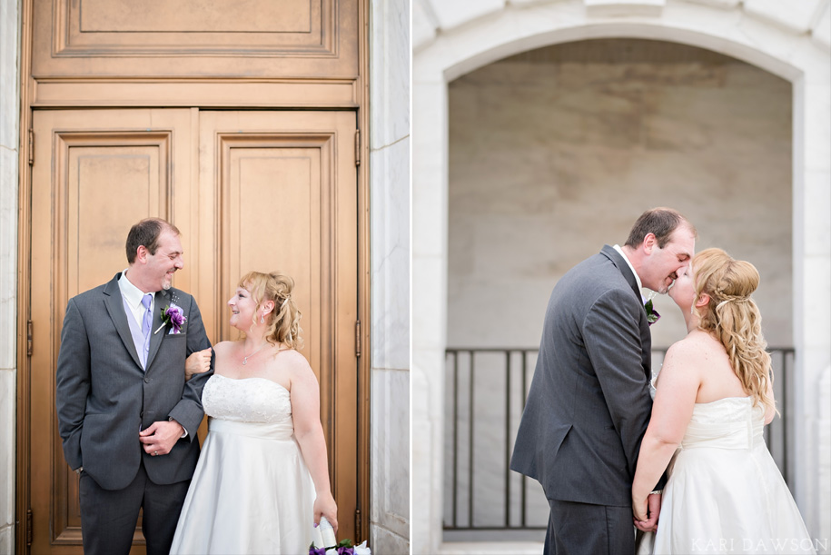 DIA Detroit Institute of Arts Wedding bride and groom photos