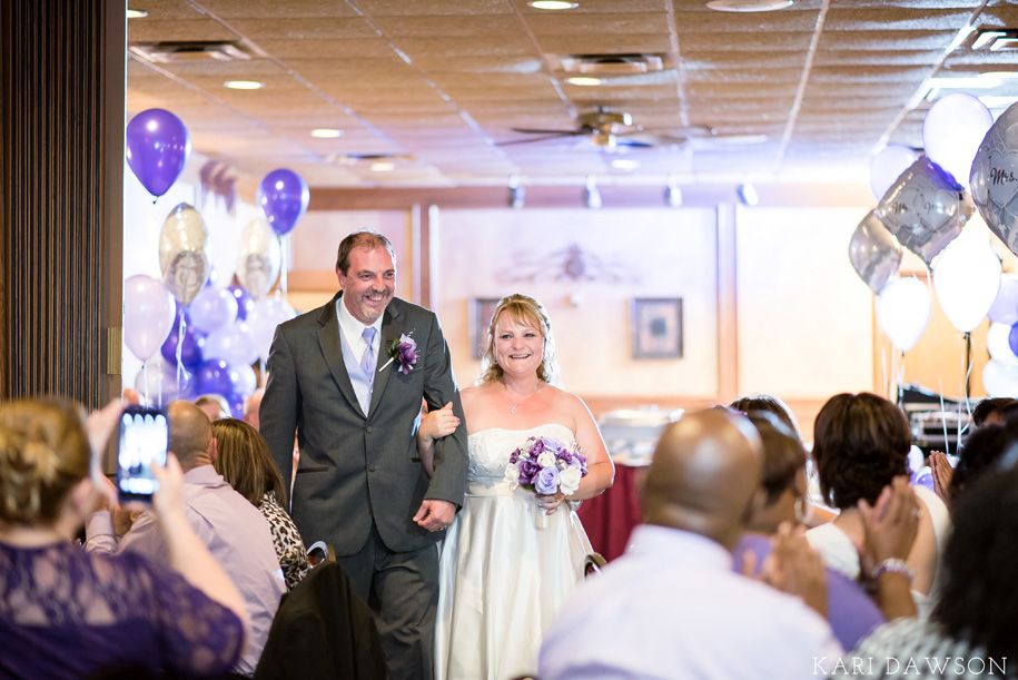 Purple Wedding Decor