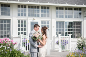 Bride and Groom Wedding Day First Look l Waldenwoods Ann Arbor, Michigan l Rustic Elegant Wedding