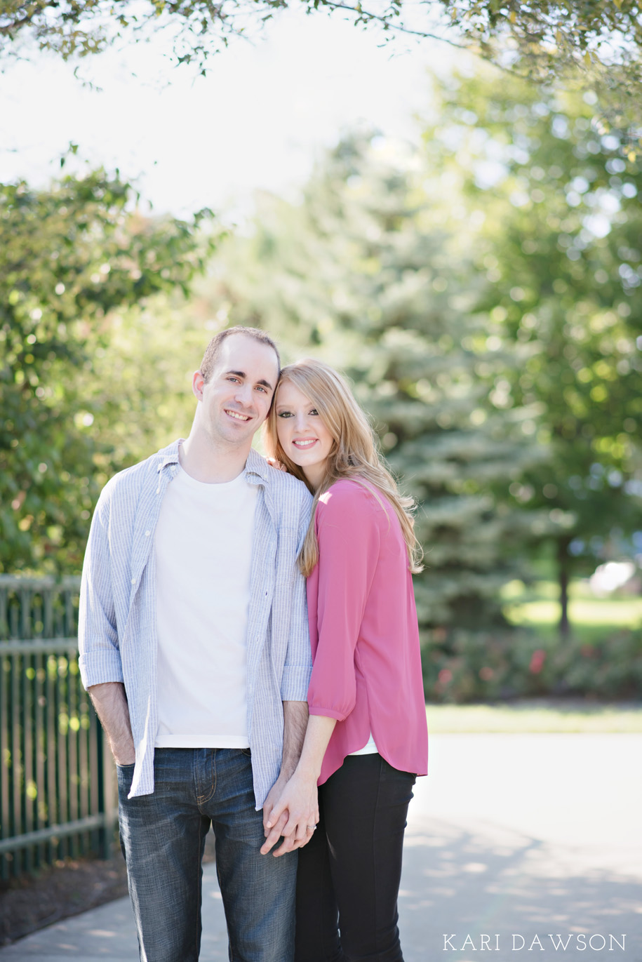 Romantic Rochester Engagement -1