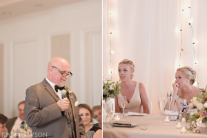 Elegant and modern black tie wedding at the H Hotel by Kari Dawson Photography