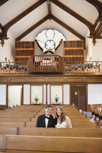 First Baptist Church Ann Arbor, Michigan Real Wedding by Kari Dawson Photography