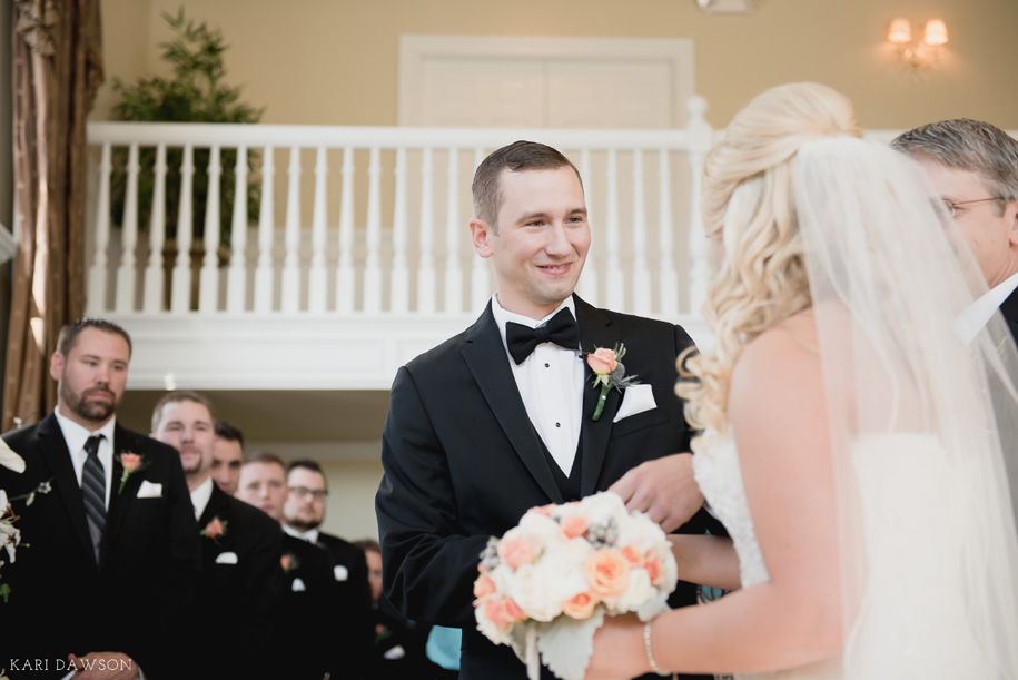 A fall wedding in Michigan by Kari Dawson