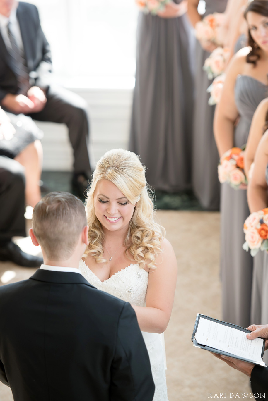 A fall wedding in Michigan by Kari Dawson