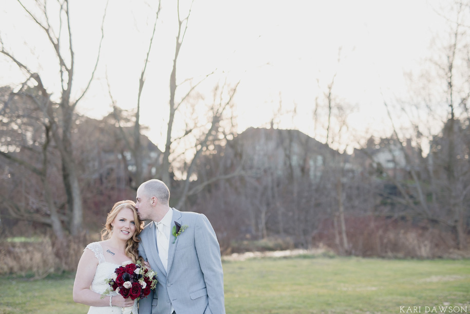 Romantic Winter Wedding with a Red and White Color Pallete-45