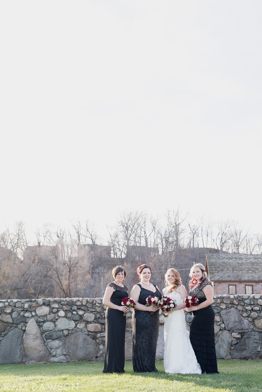 Romantic Winter Wedding with a Red and White Color Pallete-48