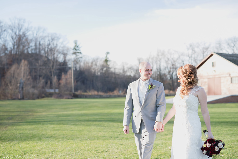 Romantic Winter Wedding with a Red and White Color Pallete-49