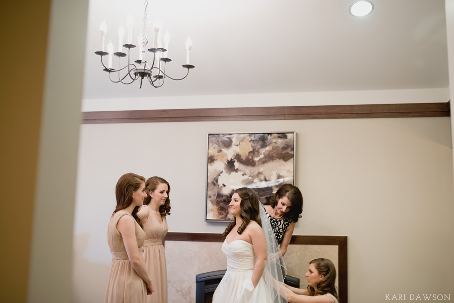 Inn at St Johns Black Tie Winter Wedding with a Neutral Wedding Color Pallete by Kari Dawson-17