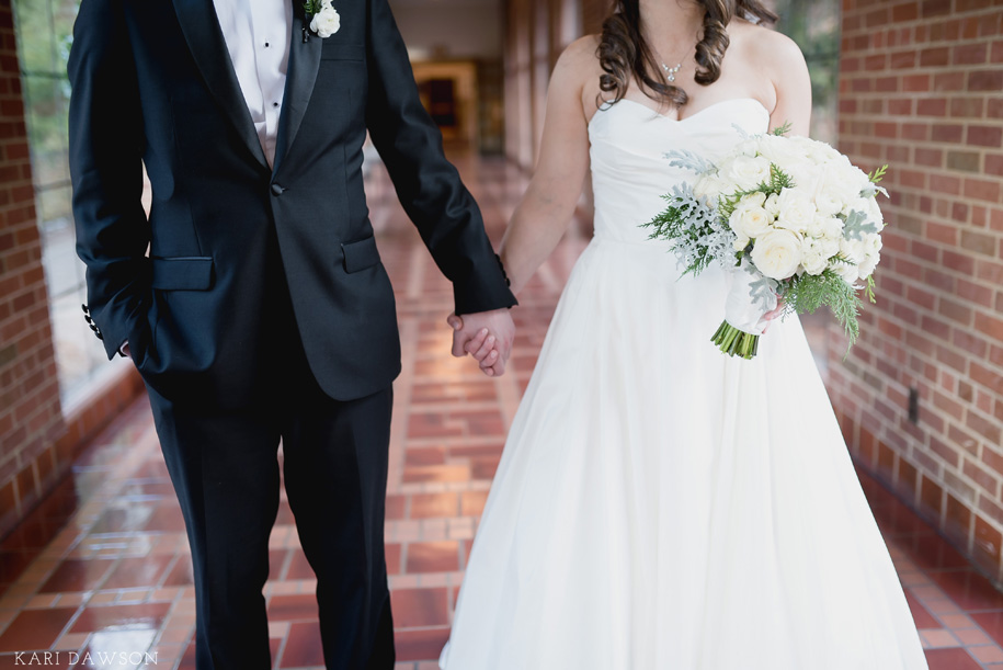 Inn at St Johns Black Tie Winter Wedding with a Neutral Wedding Color Pallete by Kari Dawson-35