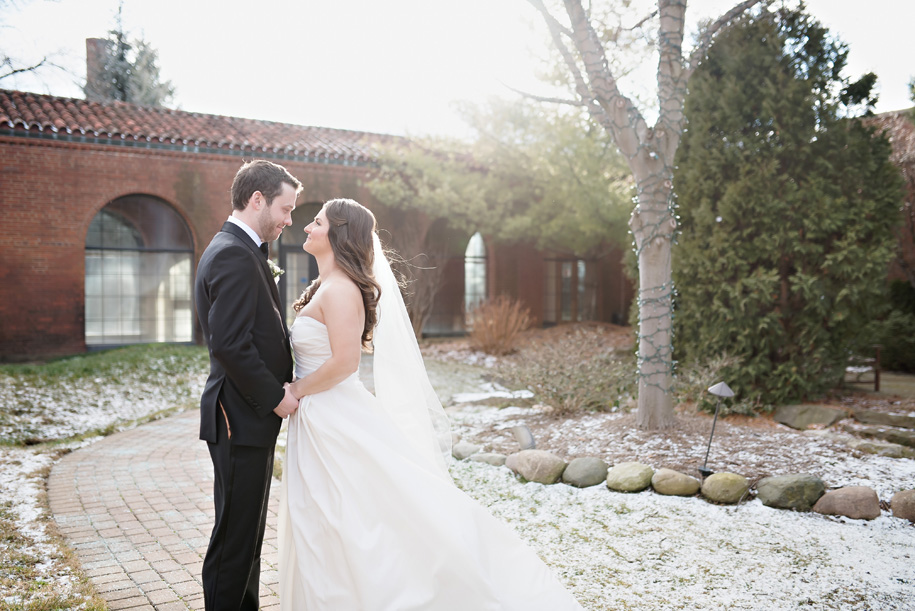 Inn at St Johns Black Tie Winter Wedding with a Neutral Wedding Color Pallete by Kari Dawson-39