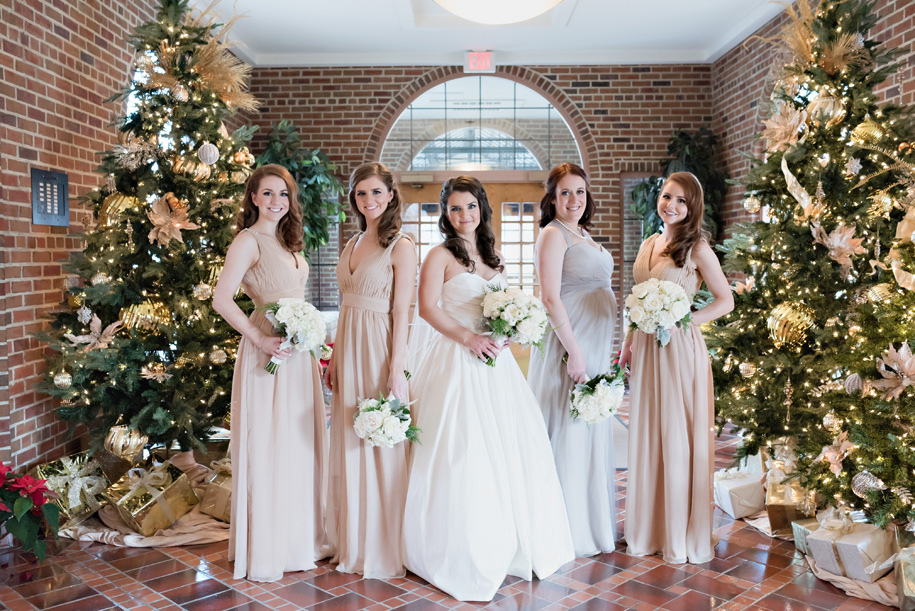 Inn at St Johns Black Tie Winter Wedding with a Neutral Wedding Color Pallete by Kari Dawson-51