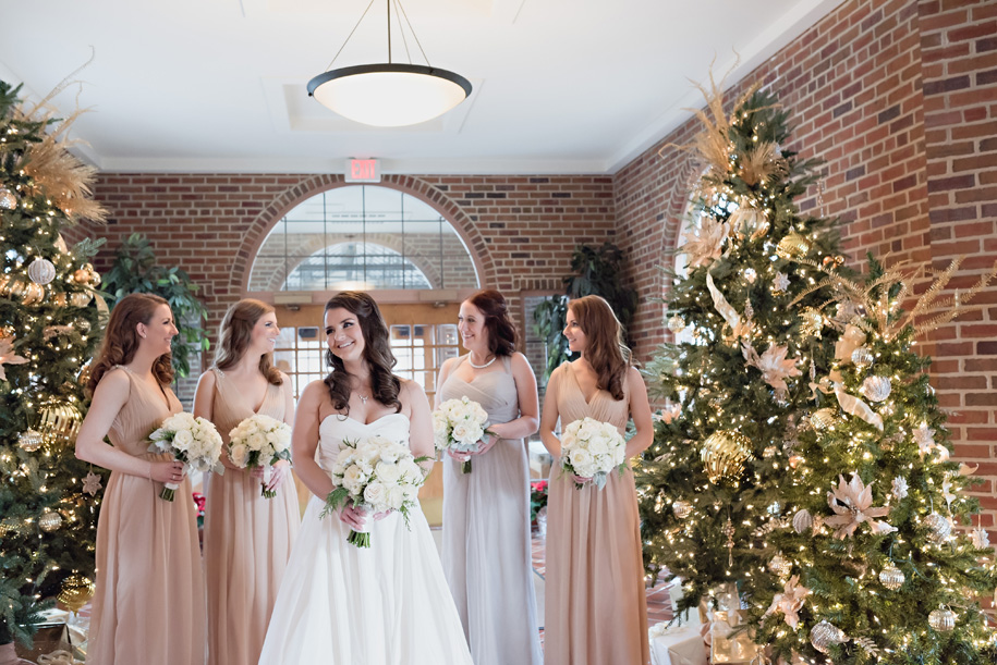 Inn at St Johns Black Tie Winter Wedding with a Neutral Wedding Color Pallete by Kari Dawson-52