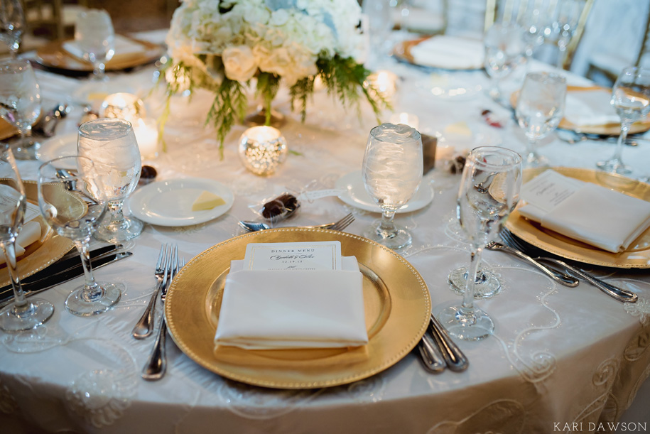 Inn at St Johns Black Tie Winter Wedding with a Neutral Wedding Color Pallete by Kari Dawson-73