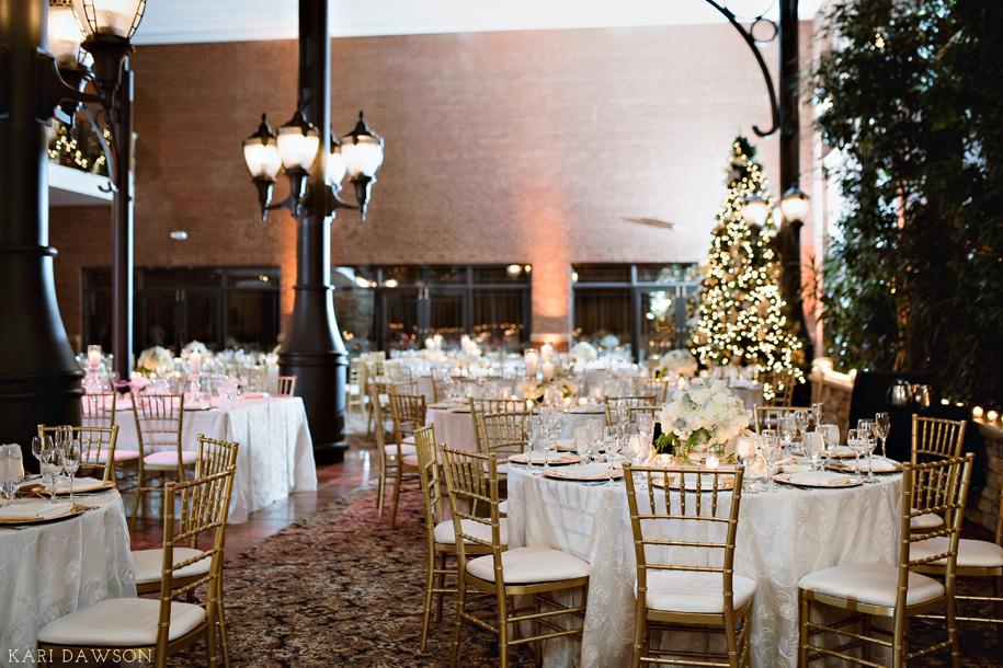 Inn at St Johns Black Tie Winter Wedding with a Neutral Wedding Color Pallete by Kari Dawson-76