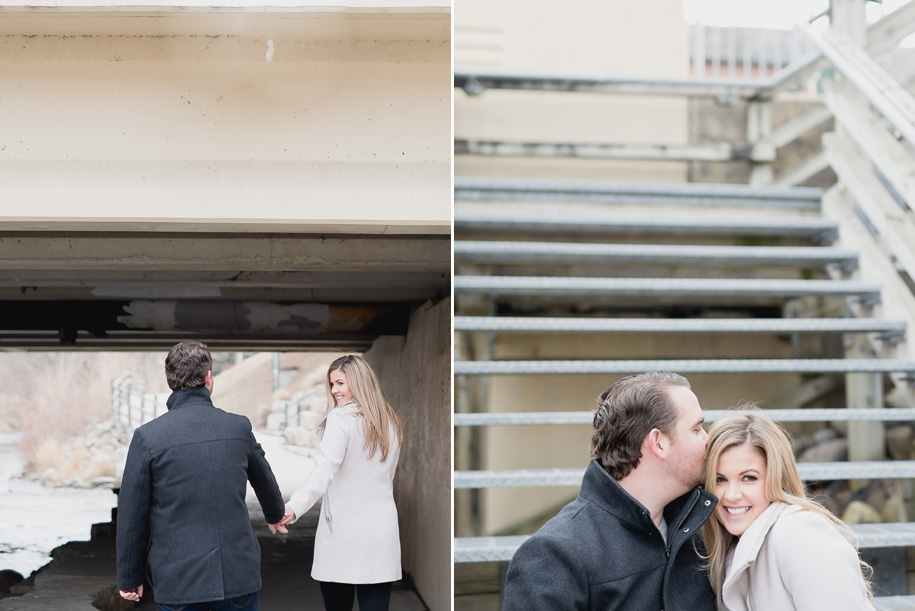 Urban, Fun and Flirty Winter Engagement Photos-14