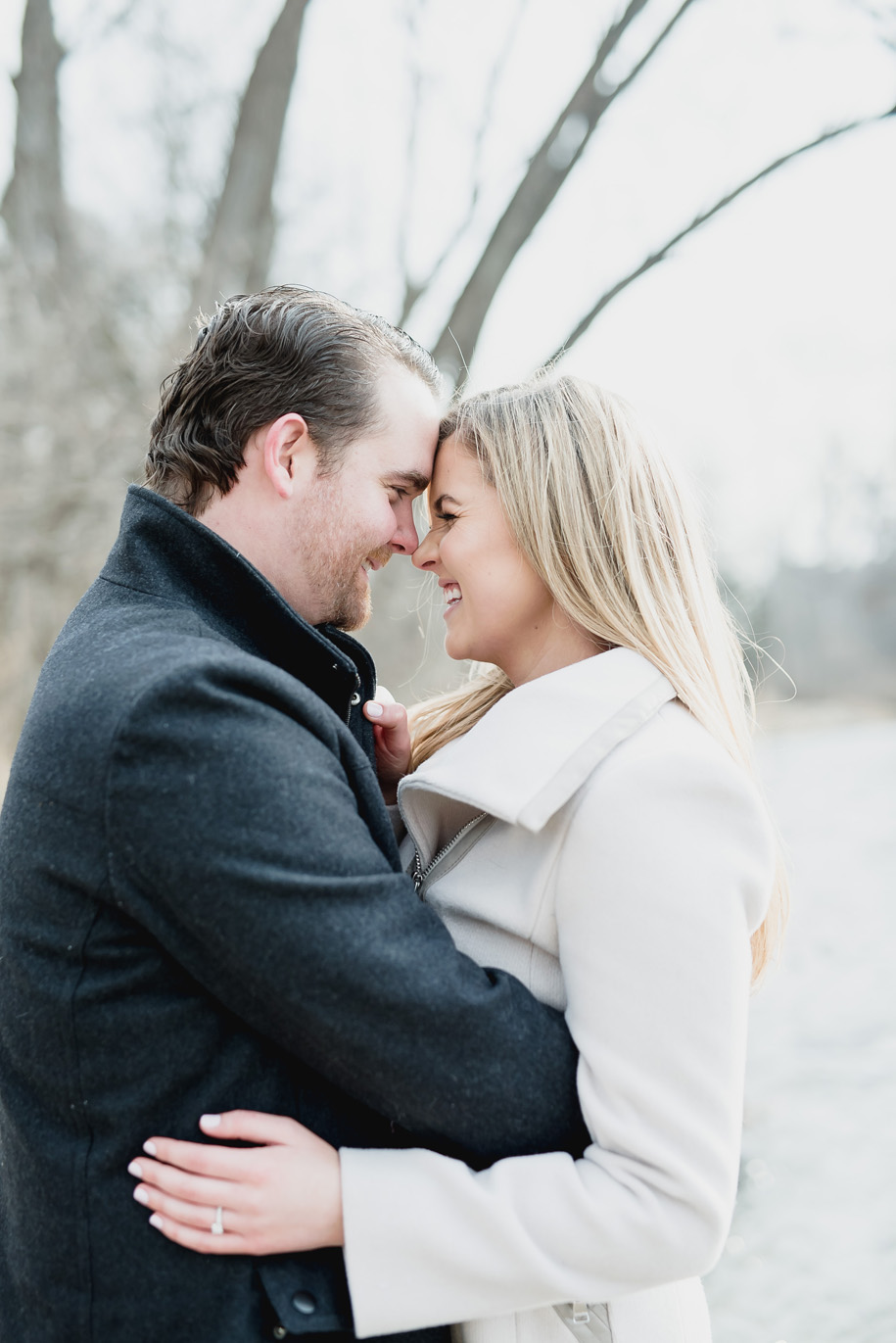 Urban, Fun and Flirty Winter Engagement Photos-16