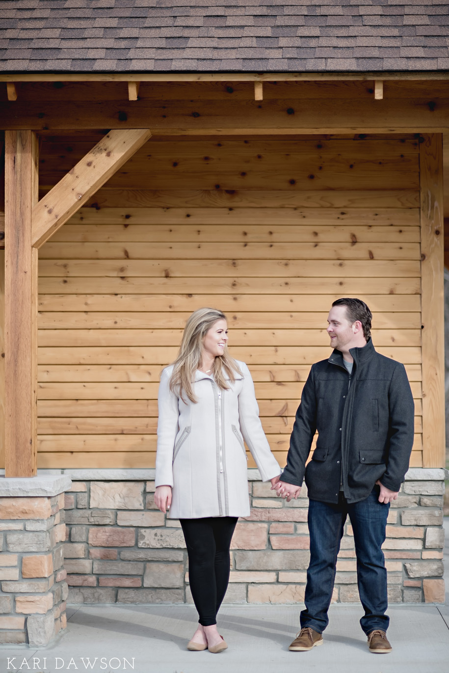 Urban, Fun and Flirty Winter Engagement Photos-18