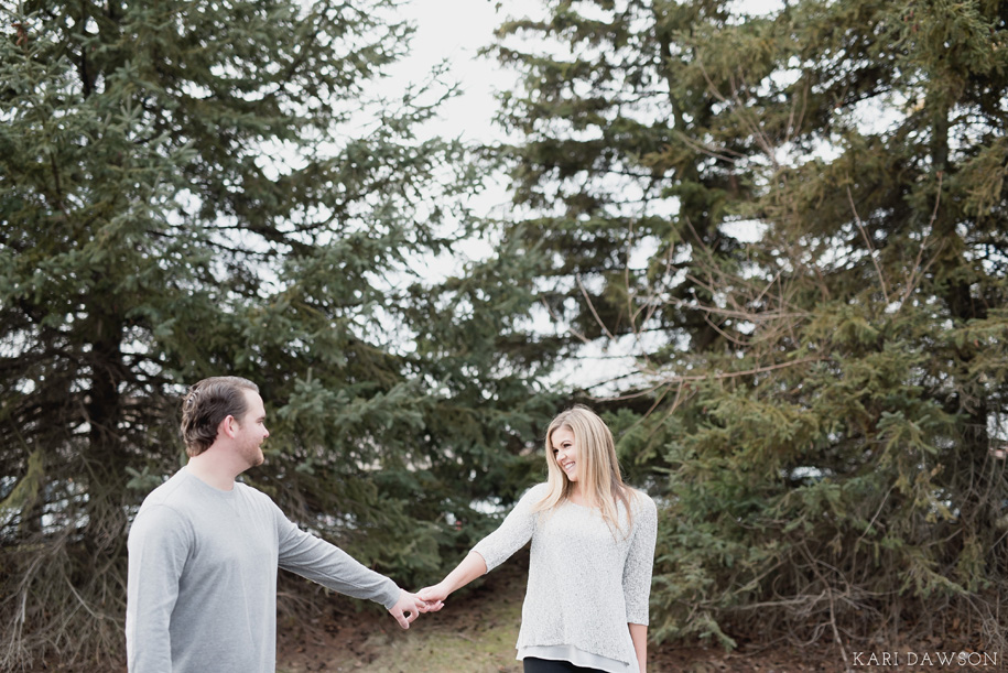 Urban, Fun and Flirty Winter Engagement Photos-4