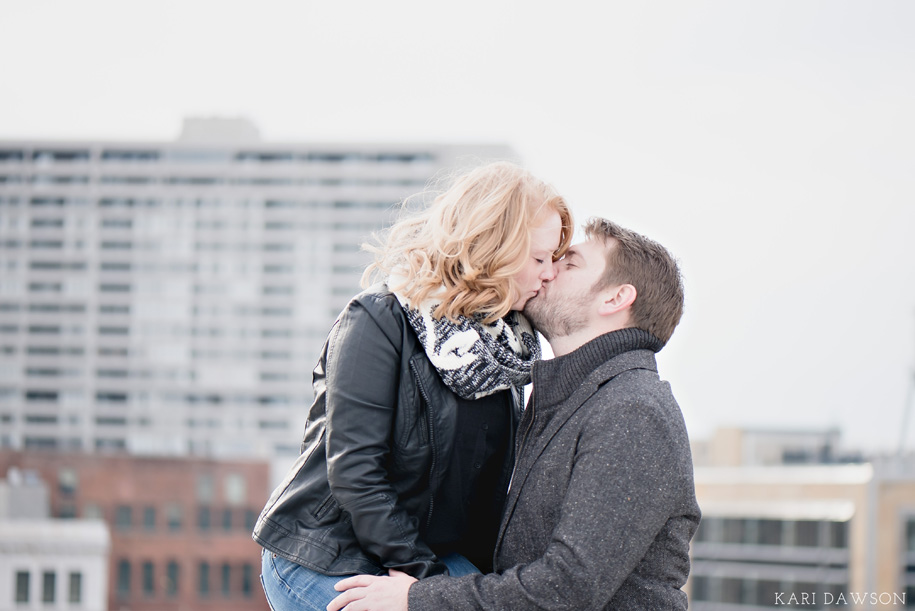 urban downtown detroit winter engagement-1