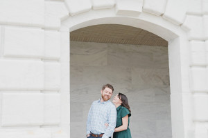 Rainy Engagement Photos in Detroit by Kari Dawson Photography