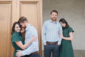 Rainy Engagement Photos in Detroit by Kari Dawson Photography