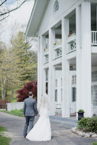 A walk around their southern style venue during bride and groom portraits.