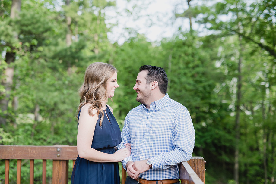 Summer Engagement Session in the Woods-2372