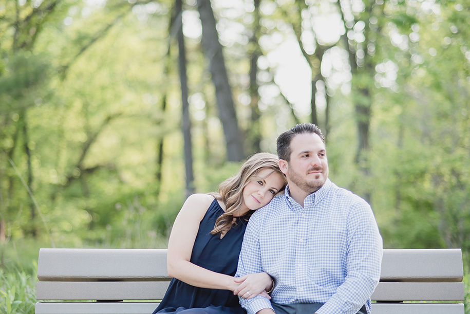 Summer Engagement Session in the Woods-2425