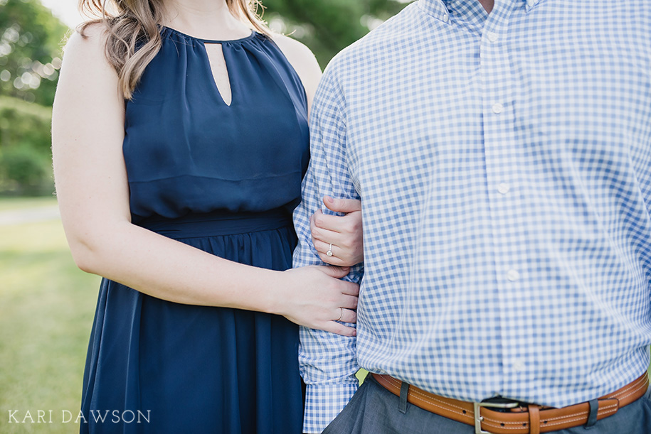 Summer Engagement Session in the Woods-2473
