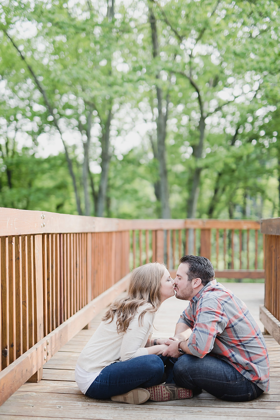 Summer Engagement Session in the Woods-2525
