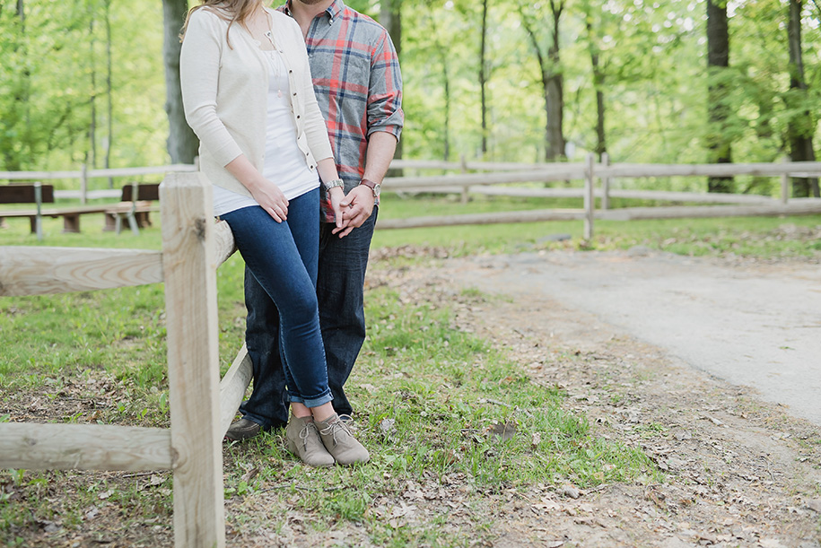 Summer Engagement Session in the Woods-2562