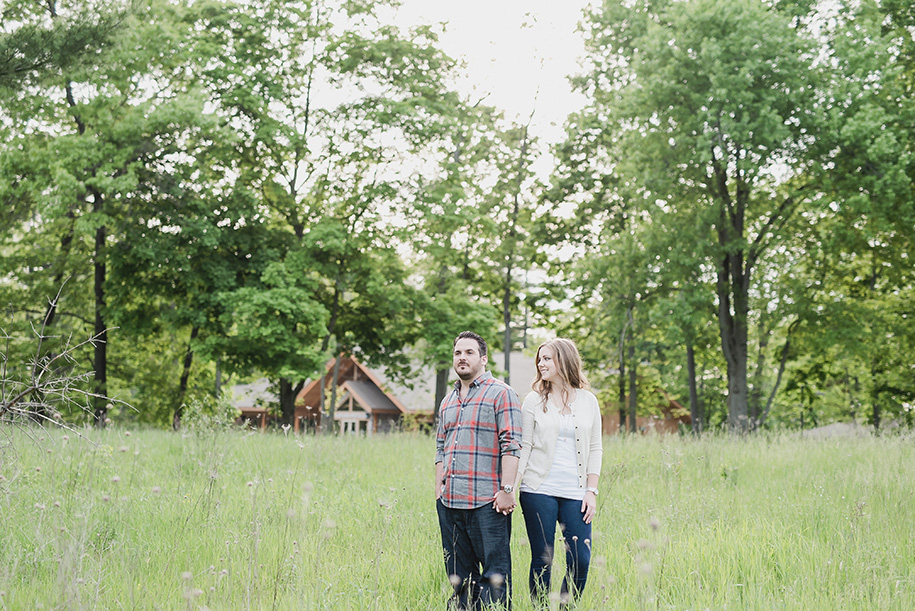 Summer Engagement Session in the Woods-2577
