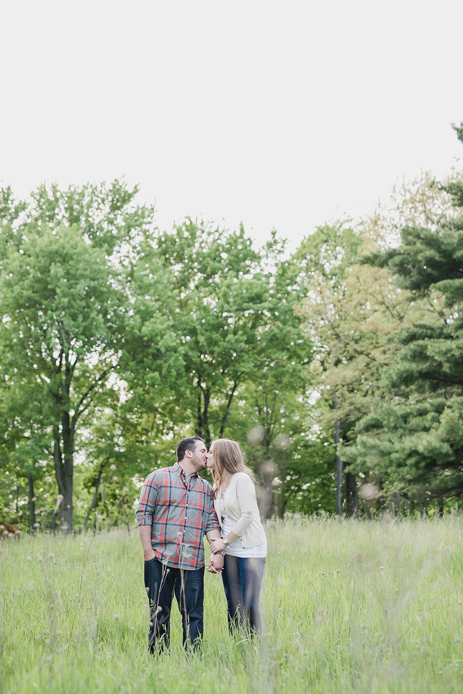 Summer Engagement Session in the Woods-2596
