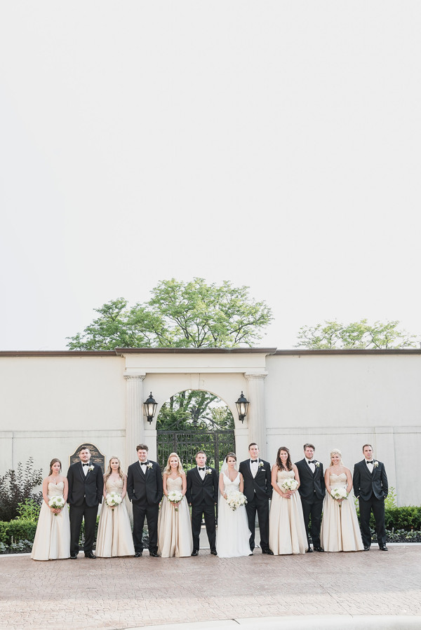 classic grosse pointe war memorial wedding