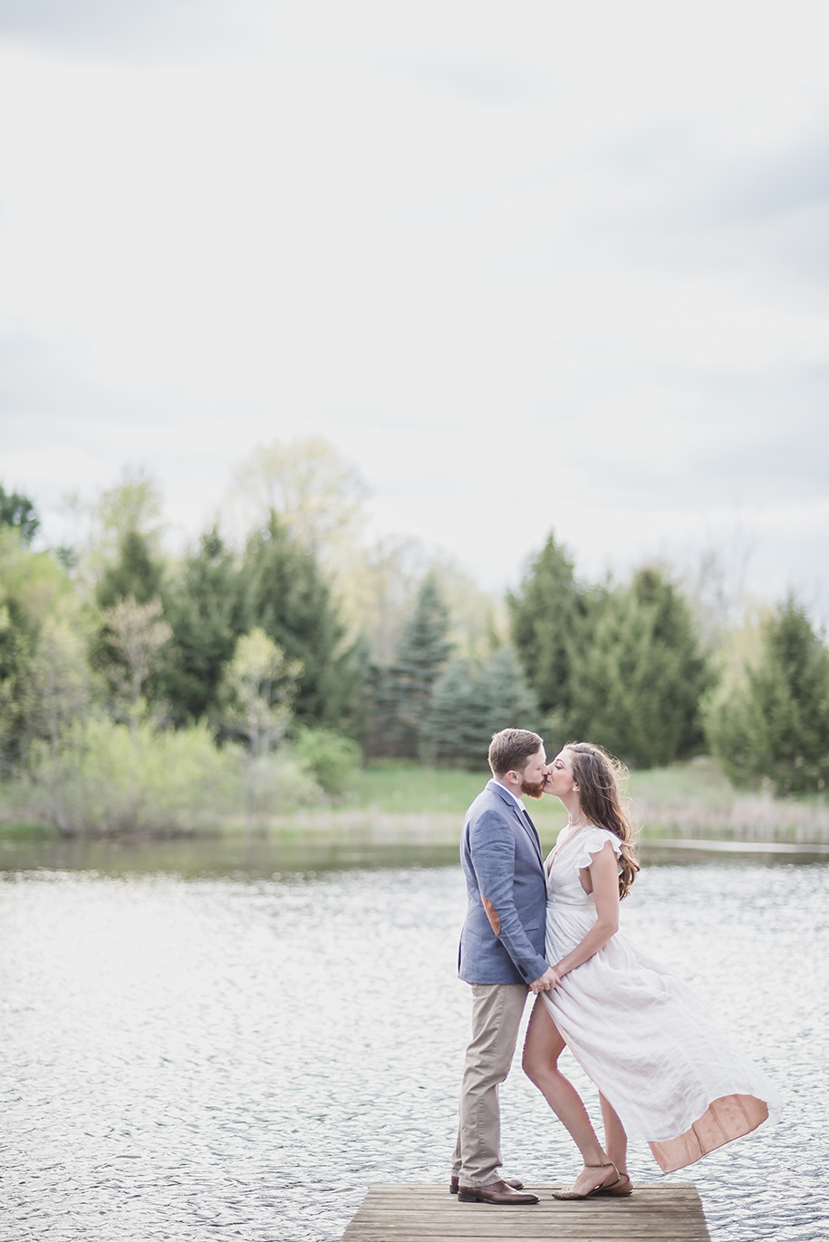 Farm House Engagement in Oxford Michigan19