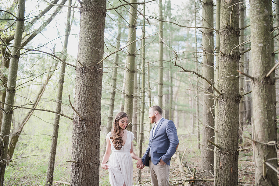 Farm House Engagement in Oxford Michigan2