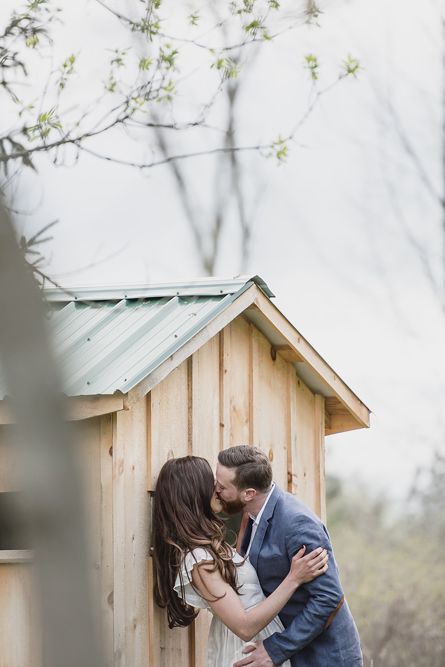 Farm House Engagement in Oxford Michigan21