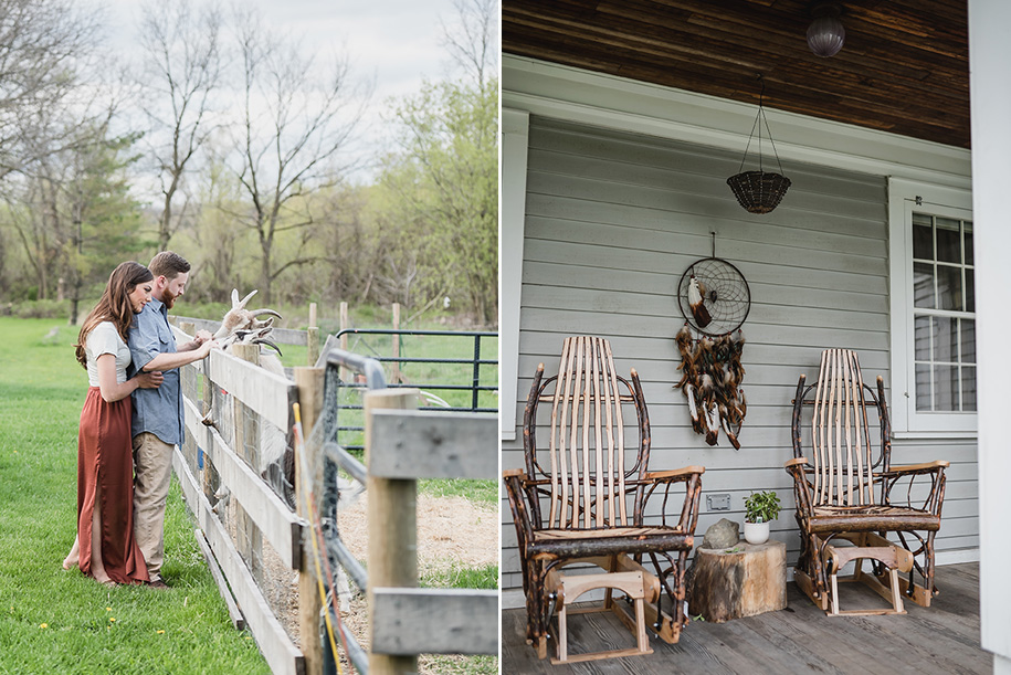 Farm House Engagement in Oxford Michigan23
