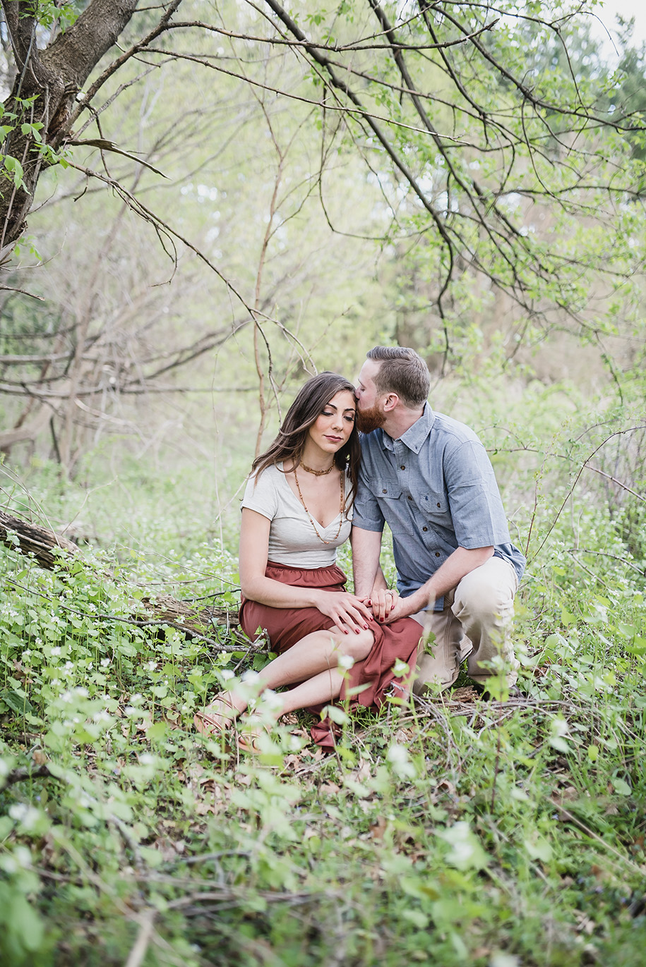 Farm House Engagement in Oxford Michigan24