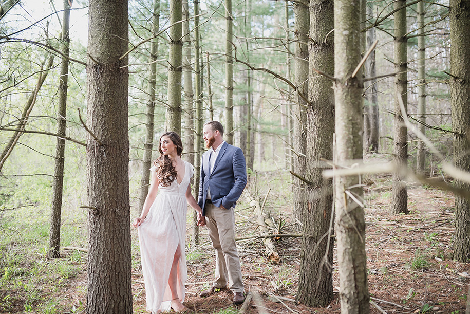 Farm House Engagement in Oxford Michigan3