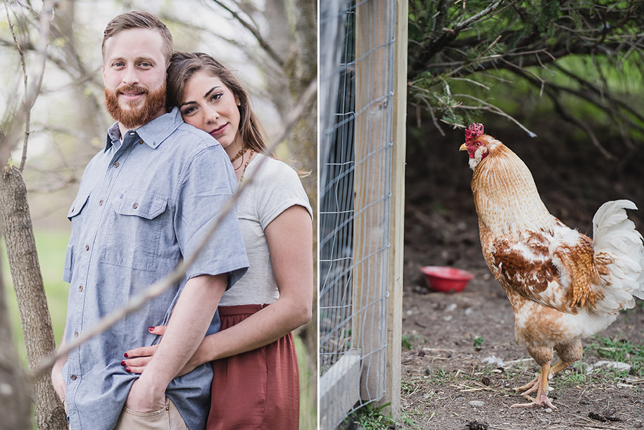 Farm House Engagement in Oxford Michigan31