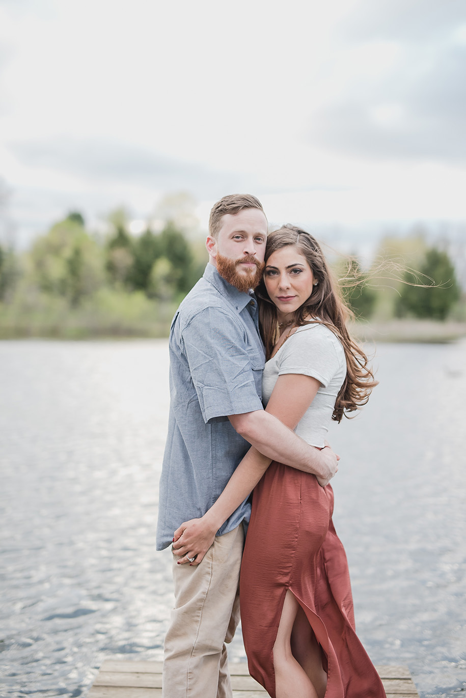 Farm House Engagement in Oxford Michigan34